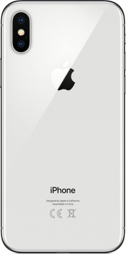 Apple iPhone X 64GB (серебристый)