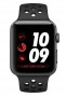 Apple Watch Series 3 Nike+ Cellular 38мм, корпус из алюминия цвета «серый космос», cпортивный ремешок Nike цвета «антрацитовый