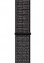 Умные часы Apple Watch Nike+ Series 4 40 мм, корпус из алюминия цвета серый космос, спортивный браслет Nike черного цвета MU7G2
