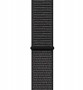 Apple Watch Series 4, 44 мм, корпус из алюминия цвета «серый космос», спортивный браслет чёрного цвета (MU6E2) MU6E2