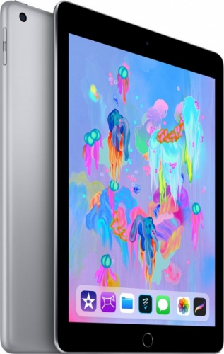 Планшет Apple iPad 9.7'' (2018) 32 Gb Wi-Fi+Cellular [MR6N2] space gray (серый космос)